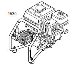 GRACO HYDRA CLEAN 1530 pressure washer pumps, parts, breakdowns, accessories & owners manuals